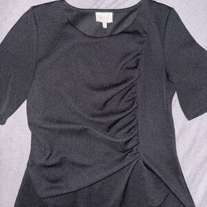 Deletta by anthropology size med black top